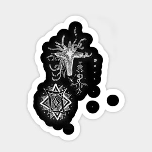 S87: the judge manifesting the shape of order itself Sticker